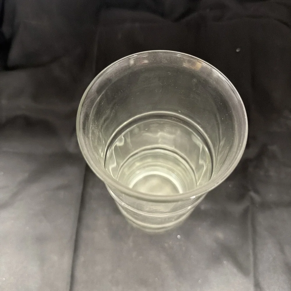 Clear Shot Glass T Odd Shaped